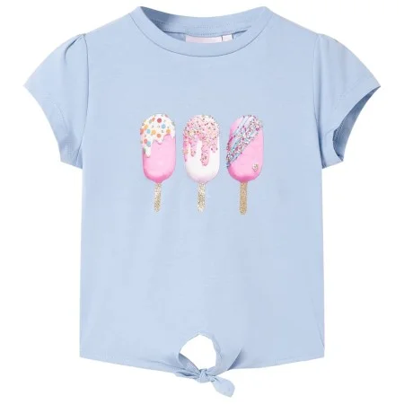 Camiseta infantil azul 92 de , Camisetas para niños - Ref: Foro24-10694, Precio: 8,52 €, Descuento: %