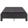 Sun lounger for 2 people with black synthetic rattan cushion. by vidaXL, Outdoor beds - Ref: Foro24-46241, Price: 478,02 €, D...