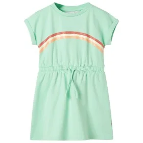 Kinderkleid mit leuchtend grünem Kordelzug 92 von , Kinderkleider - Ref: Foro24-10614, Preis: 11,17 €, Rabatt: %