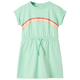 Kinderkleid mit leuchtend grünem Kordelzug 92 von , Kinderkleider - Ref: Foro24-10614, Preis: 11,28 €, Rabatt: %