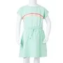 Kinderkleid mit leuchtend grünem Kordelzug 92 von , Kinderkleider - Ref: Foro24-10614, Preis: 11,17 €, Rabatt: %