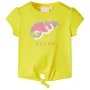 Camiseta infantil amarillo 140 de , Camisetas para niños - Ref: Foro24-10668, Precio: 8,12 €, Descuento: %