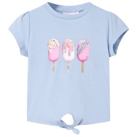 Camiseta infantil azul 116