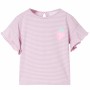 Kinder-T-Shirt mit lila Rüschenärmeln 128 von , Kinder-T-Shirts - Ref: Foro24-11537, Preis: 8,54 €, Rabatt: %