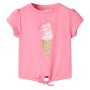 Camiseta infantil rosa brillante fluorescente 128 de , Camisetas para niños - Ref: Foro24-11252, Precio: 8,32 €, Descuento: %