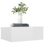 Mesitas noche flotante 2 uds contrachapada blanco 40x30x15 cm de vidaXL, Mesitas de noche - Ref: Foro24-800319, Precio: 45,01...