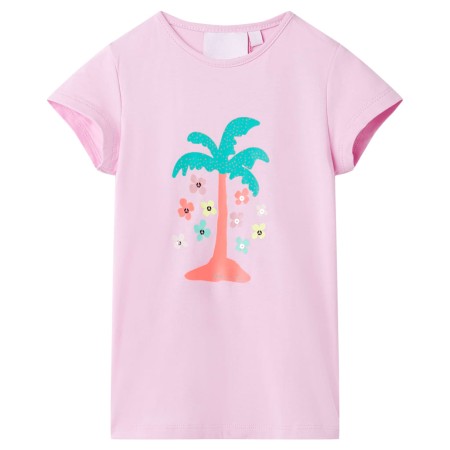 Camiseta infantil color lila 116 de , Camisetas para niños - Ref: Foro24-11301, Precio: 8,20 €, Descuento: %