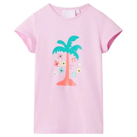 Lilafarbenes Kinder-T-Shirt 116 von , Kinder-T-Shirts - Ref: Foro24-11301, Preis: 8,12 €, Rabatt: %