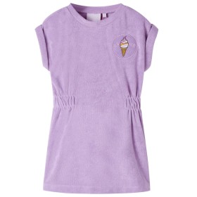 Vestido infantil lila 116