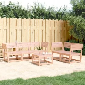 Garden sofa set 5 pieces solid Douglas fir wood by , Garden sets - Ref: Foro24-3216998, Price: 430,66 €, Discount: %
