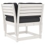 5-piece garden sofa set with solid white pine wood cushions by , Garden sets - Ref: Foro24-3217006, Price: 561,22 €, Discount: %