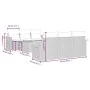 Set de sofás de jardín 7 piezas con cojines ratán PE gris de , Conjuntos de jardín - Ref: Foro24-3259036, Precio: 471,74 €, D...