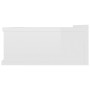 Mesitas noche flotante 2 uds contrachapada blanco 40x30x15 cm de vidaXL, Mesitas de noche - Ref: Foro24-800319, Precio: 45,01...