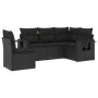 5-piece garden furniture set and black synthetic rattan cushions by , Garden sets - Ref: Foro24-3252502, Price: 377,59 €, Dis...