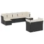 8-piece garden sofa set and black synthetic rattan cushions by , Garden sets - Ref: Foro24-3250145, Price: 532,00 €, Discount: %