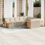 Garden sofa set with beige cushions 10 pieces synthetic rattan by , Garden sets - Ref: Foro24-3260399, Price: 703,13 €, Disco...