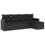 5-teiliges Gartenmöbel-Set und schwarze synthetische Rattankissen von , Gartensets - Ref: Foro24-3258317, Preis: 332,07 €, Ra...
