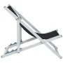 Folding beach chairs 2 units aluminum and black textilene by , Garden chairs - Ref: Foro24-360168, Price: 103,99 €, Discount: %