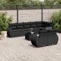 8-piece garden sofa set and black synthetic rattan cushions by , Modular outdoor sofas - Ref: Foro24-3221624, Price: 617,69 €...