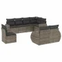 8-piece garden sofa set and gray synthetic rattan cushions by , Modular outdoor sofas - Ref: Foro24-3221639, Price: 579,72 €,...