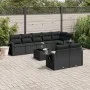 8-piece garden sofa set and black synthetic rattan cushions by , Garden sets - Ref: Foro24-3252762, Price: 667,58 €, Discount: %