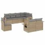 Garden sofa set with beige cushions 8 pcs PE rattan by , Garden sets - Ref: Foro24-3252776, Price: 593,40 €, Discount: %