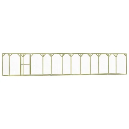Impregnated pine wood chicken coop 1.5x9x1.5 m by vidaXL, Cages and habitats for small animals - Ref: Foro24-278406, Price: 2...