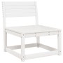 Garden sofa set 6 pieces solid white pine wood by , Garden sets - Ref: Foro24-3217031, Price: 541,52 €, Discount: %