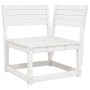 Garden sofa set 6 pieces solid white pine wood by , Garden sets - Ref: Foro24-3217031, Price: 541,52 €, Discount: %
