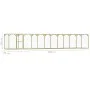 Impregnated pine wood chicken coop 1.5x9x1.5 m by vidaXL, Cages and habitats for small animals - Ref: Foro24-278406, Price: 2...