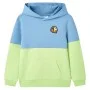 Children's sweatshirt with soft blue and yellow hoodie 104 by , Kids T-shirts - Ref: Foro24-12595, Price: 14,00 €, Discount: %