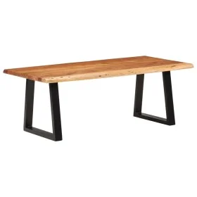 Couchtisch aus massivem Akazienholz, 110 x 55 x 40 cm von , Couchtisch - Ref: Foro24-374951, Preis: 130,24 €, Rabatt: %
