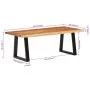 Solid acacia wood coffee table 110x55x40 cm by , Coffee table - Ref: Foro24-374951, Price: 130,24 €, Discount: %