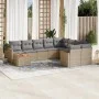 Garden sofa set with beige cushions 10 pieces synthetic rattan by , Garden sets - Ref: Foro24-3258720, Price: 632,20 €, Disco...