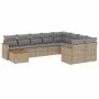 Garden sofa set with beige cushions 10 pieces synthetic rattan by , Garden sets - Ref: Foro24-3258720, Price: 632,20 €, Disco...