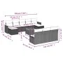 11-piece garden sofa set with beige synthetic rattan cushions by , Garden sets - Ref: Foro24-3258797, Price: 615,15 €, Discou...
