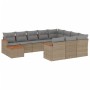 11-piece garden sofa set with beige synthetic rattan cushions by , Garden sets - Ref: Foro24-3258769, Price: 665,67 €, Discou...