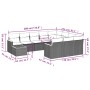 11-piece garden sofa set with beige synthetic rattan cushions by , Garden sets - Ref: Foro24-3258769, Price: 665,67 €, Discou...