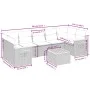 8-teiliges Gartensofa-Set und graue synthetische Rattankissen von , Gartensets - Ref: Foro24-3259057, Preis: 502,79 €, Rabatt: %