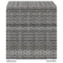 Liege mit Kissen und grauem Kunstrattantisch von vidaXL, Liegen - Ref: Foro24-46227, Preis: 153,36 €, Rabatt: %