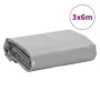 Graue Plane 3x6 m 650 g/m² von , Wasserdichte Planen - Ref: Foro24-156111, Preis: 102,21 €, Rabatt: %