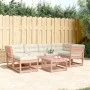 6-piece garden sofa set with Douglas fir wood cushions by , Garden sets - Ref: Foro24-3217038, Price: 601,20 €, Discount: %