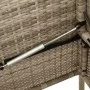 Garden bench with beige synthetic rattan cushions by , garden benches - Ref: Foro24-365775, Price: 160,64 €, Discount: %