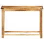 Solid mango wood console table 100x30x75 cm by , console tables - Ref: Foro24-372719, Price: 107,69 €, Discount: %