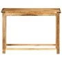 Solid mango wood console table 100x30x75 cm by , console tables - Ref: Foro24-372719, Price: 105,95 €, Discount: %