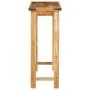 Solid mango wood console table 100x30x75 cm by , console tables - Ref: Foro24-372719, Price: 105,95 €, Discount: %