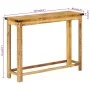 Solid mango wood console table 100x30x75 cm by , console tables - Ref: Foro24-372719, Price: 105,95 €, Discount: %