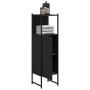 Black engineered wood bathroom cabinet 33x33x120.5 cm by , Dressing tables - Ref: Foro24-842466, Price: 58,52 €, Discount: %