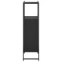 Black engineered wood bathroom cabinet 33x33x120.5 cm by , Dressing tables - Ref: Foro24-842466, Price: 58,52 €, Discount: %