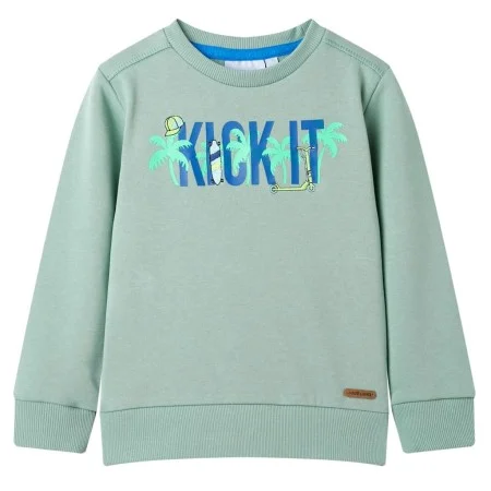 Sudadera infantil caqui claro 128 de , Camisetas para niños - Ref: Foro24-11977, Precio: 11,11 €, Descuento: %